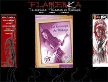 Tablet Screenshot of flamenka.com